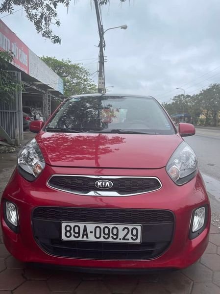 Kia Morning 2017 - Màu đỏ số sàn, giá cực tốt