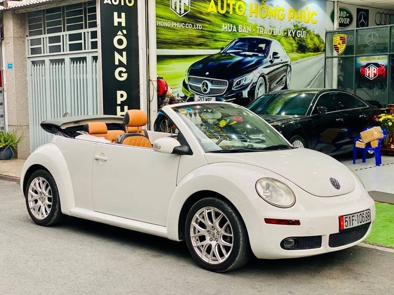 Volkswagen New Beetle 2005 - Màu trắng, xe nhập số tự động