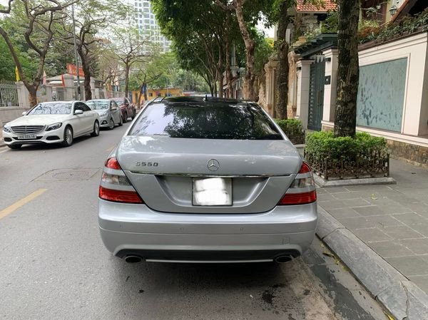 Mercedes-Benz S550 2008 - Màu bạc, nhập khẩu nguyên chiếc