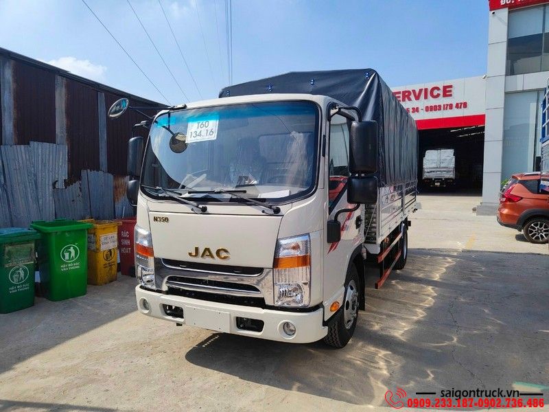 2022 - Xe Tải 3 Tấn 5 Jac N350S - Hỗ trợ vốn vay hơn 300Tr