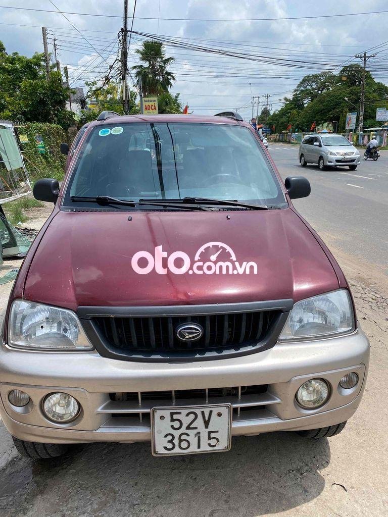 Daihatsu Terios 2003 - Màu đỏ, giá 150tr