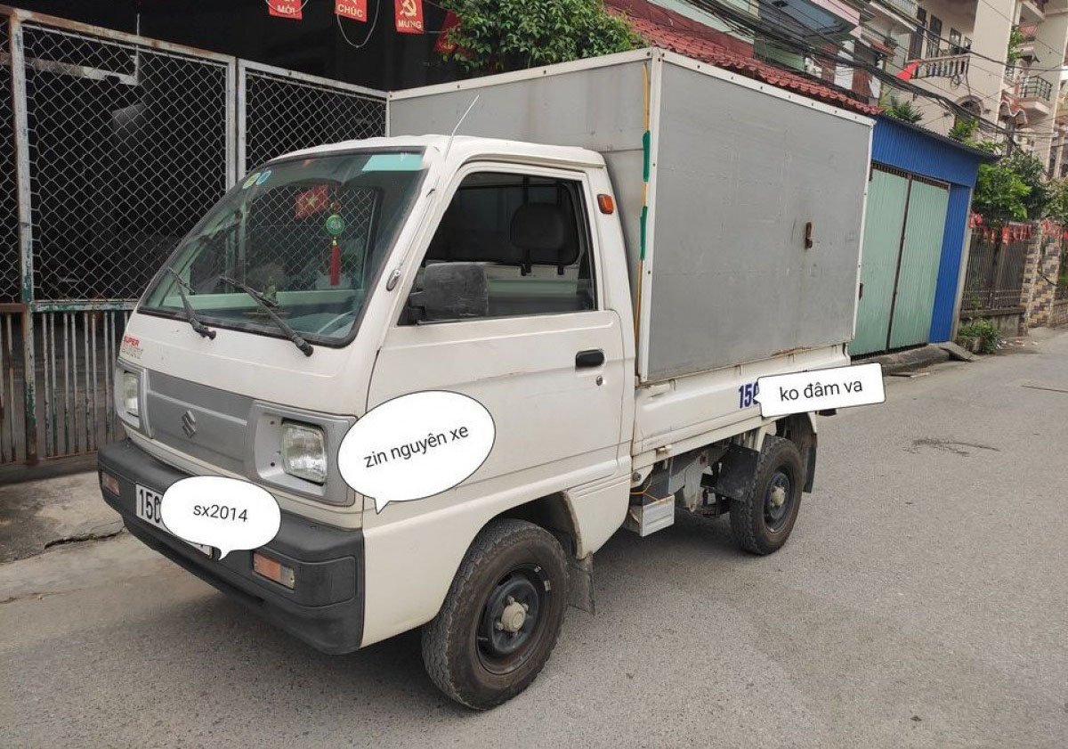 Suzuki Super Carry Truck 2014 - Màu trắng còn mới giá ưu đãi