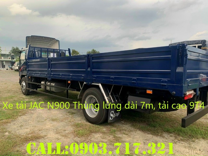 Xe tải 5 tấn - dưới 10 tấn 2022 - Xe tải Jac N900 thùng 7m Cabin Isuzu động cơ Cummins bảo hành 5 năm