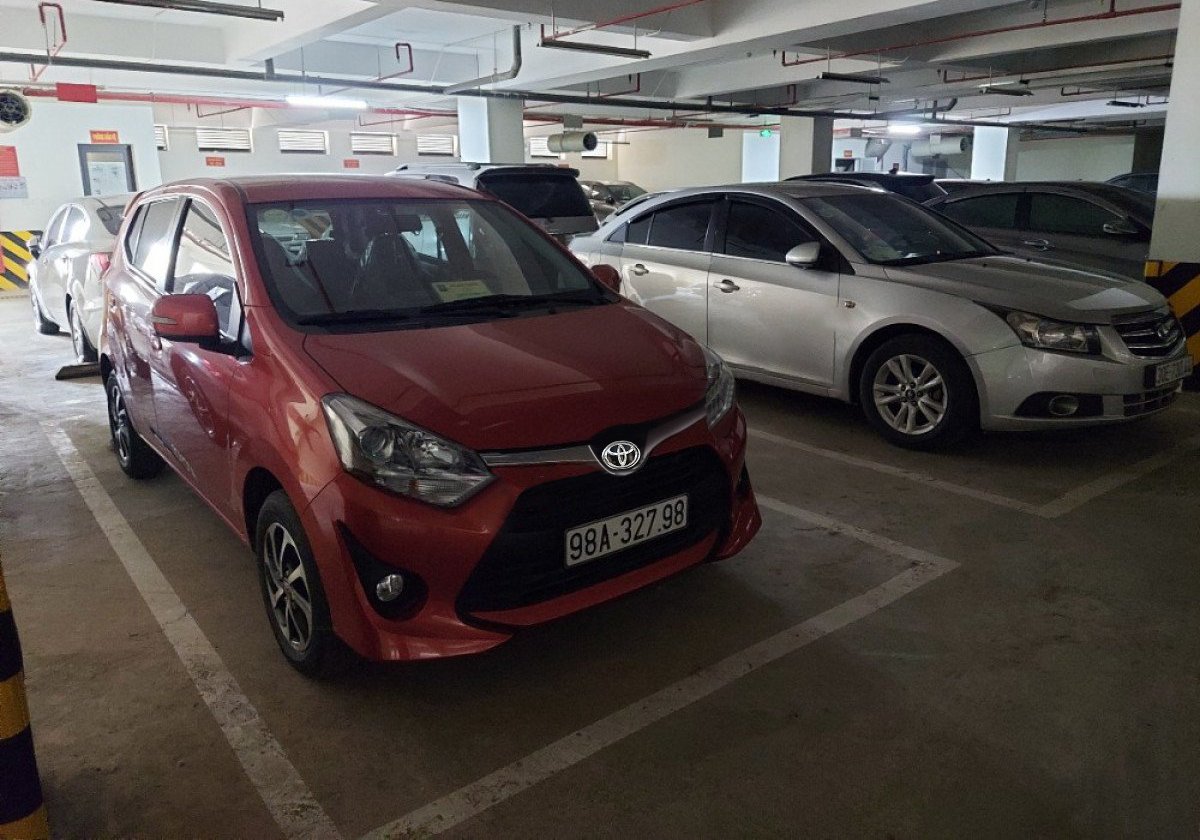 Toyota Wigo 2019 - Màu đỏ, nhập khẩu chính chủ, giá cực tốt