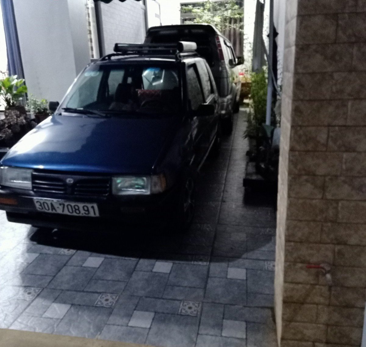 Daewoo Tico 1993 - Màu xanh lam, xe nhập