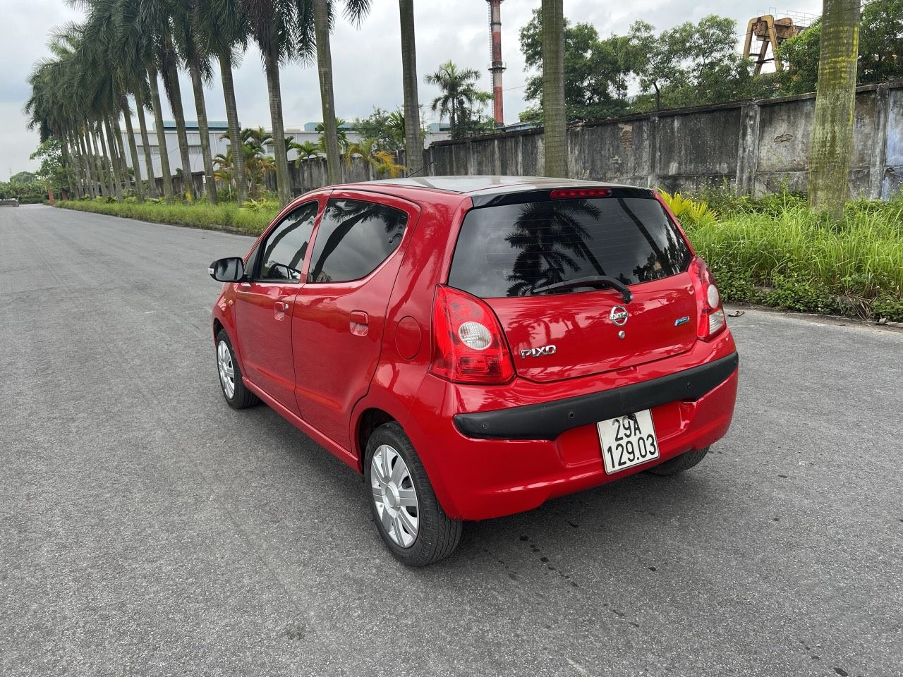 Nissan Pixo 2010 - Màu đỏ, nhập khẩu nguyên chiếc, giá 198tr