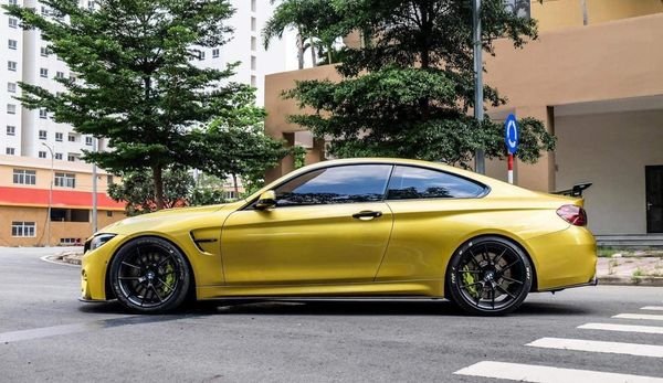 BMW M4 2016 - Màu vàng, nhập khẩu nguyên chiếc