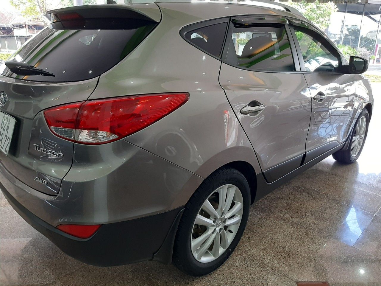Hyundai Tucson 2010 - Xe màu xám, gía 440 triệu