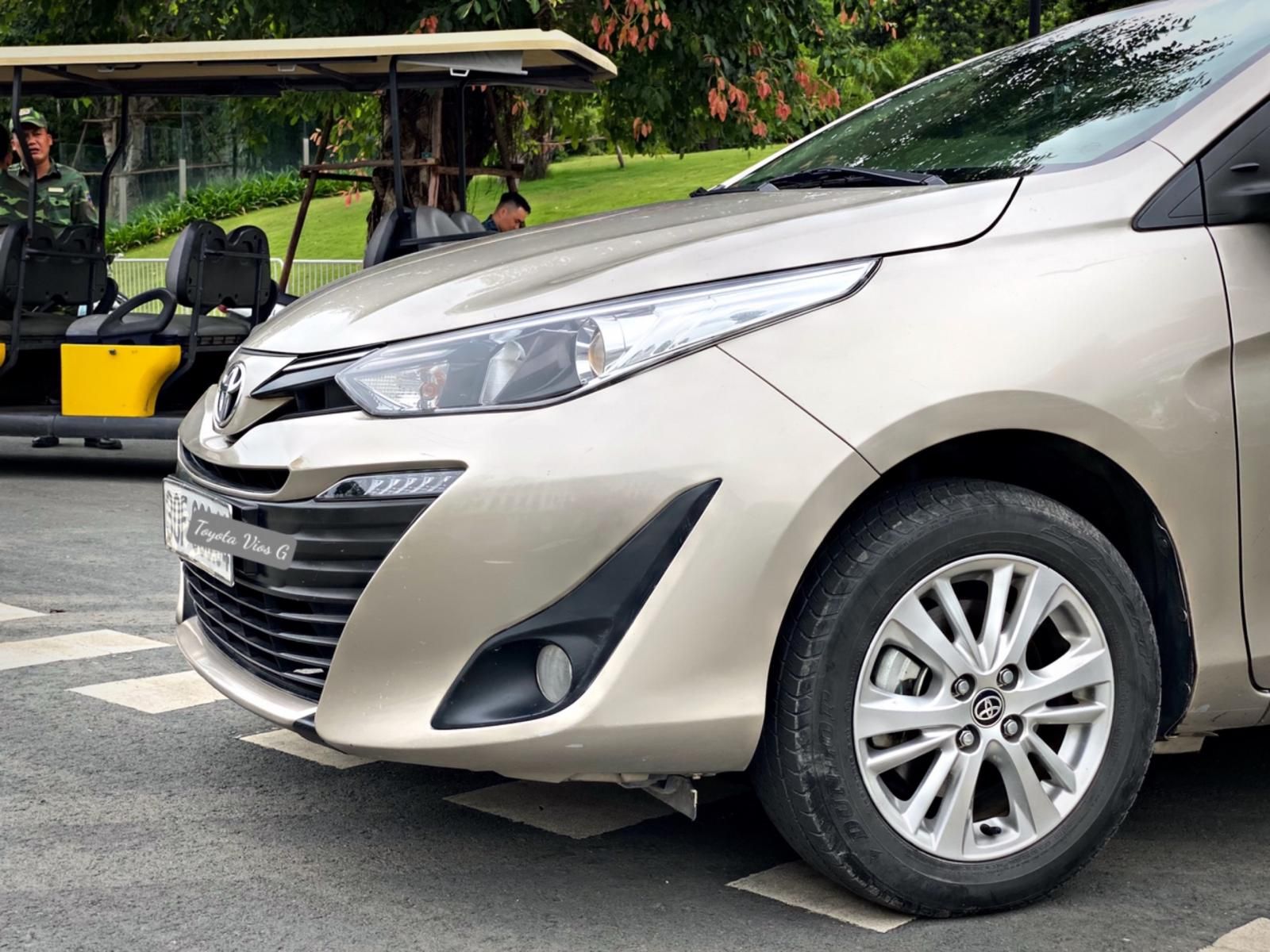 Toyota Vios 2019 - Xe đẹp xuất sắc, 1 chủ từ mới chạy 2v km, 4 lốp zin theo xe