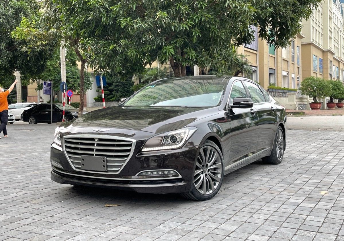 Hyundai Genesis 2016 - Màu đen, nhập khẩu