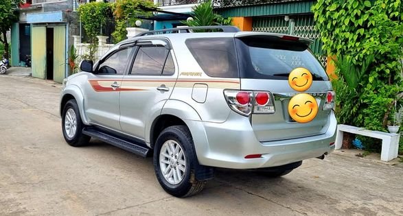 Toyota Fortuner 2014 - Xe màu bạc