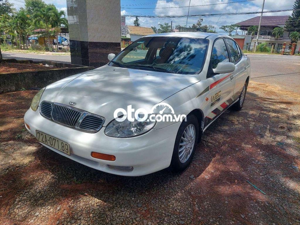 Daewoo Leganza 1998 - Màu trắng, xe nhập giá hữu nghị