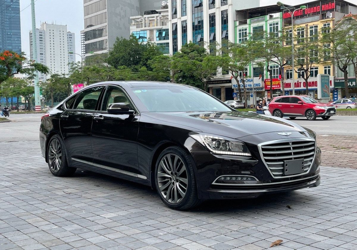 Hyundai Genesis 2016 - Màu đen, nhập khẩu