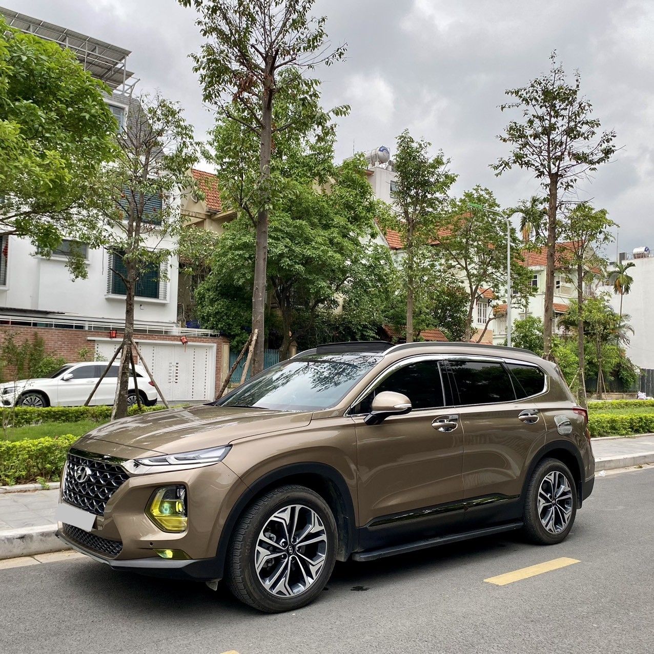 Hyundai Santa Fe 2020 - Full xăng cao cấp 2020 vàng sâm banh