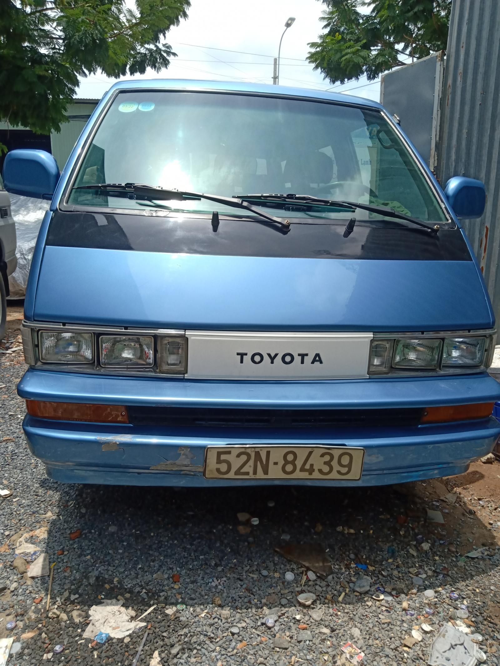 Toyota Van 1987 - Xe như hình, máy gầm bao êm, 2 dàn lạnh. Nội thất nỉ zin