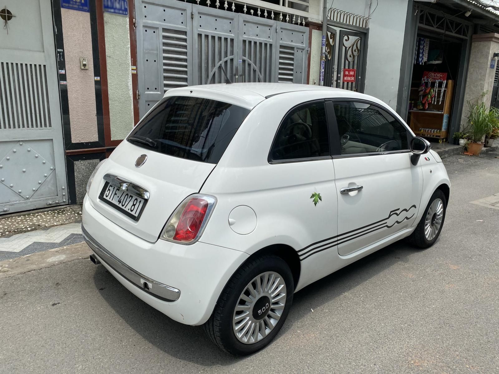 Fiat 500 2010 -  số tự động, màu trắng