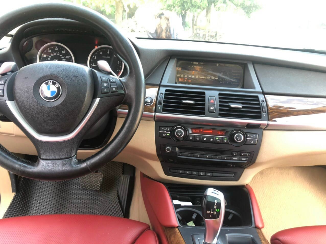 BMW X6 2008 - Màu đỏ, xe nhập giá ưu đãi