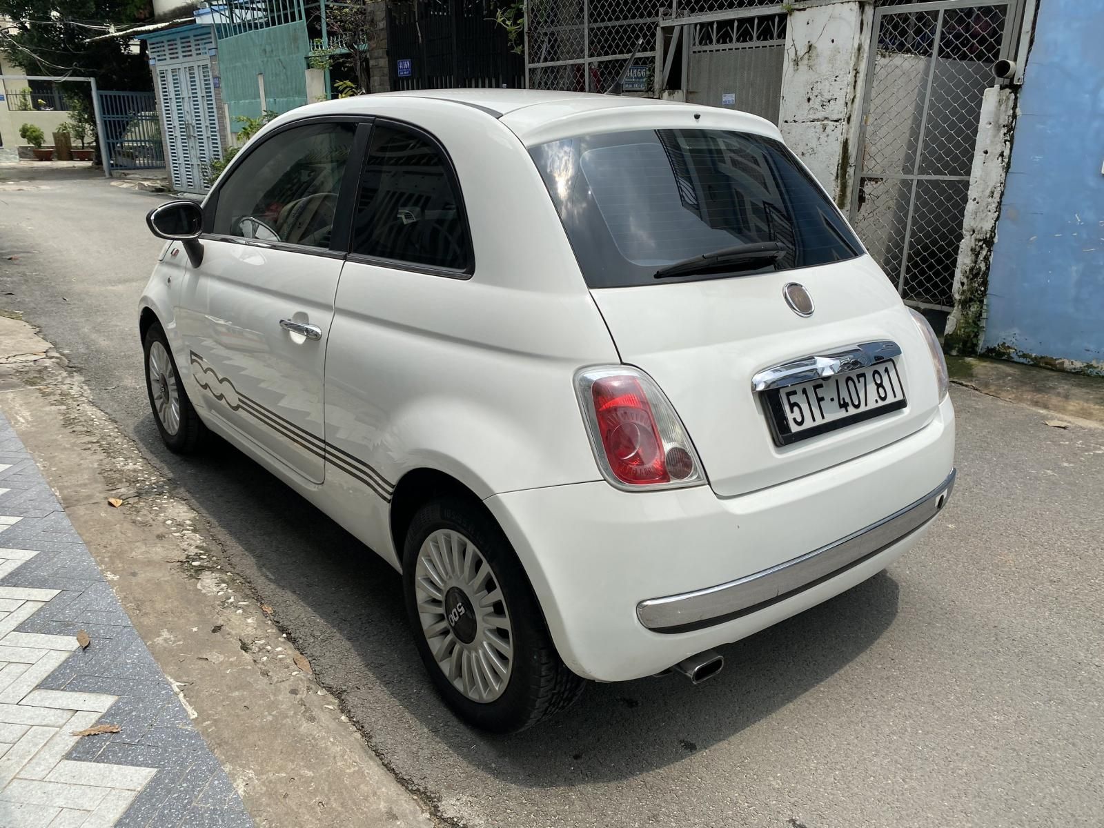 Fiat 500 2010 - Fiat 500 2010 Màu Trắng