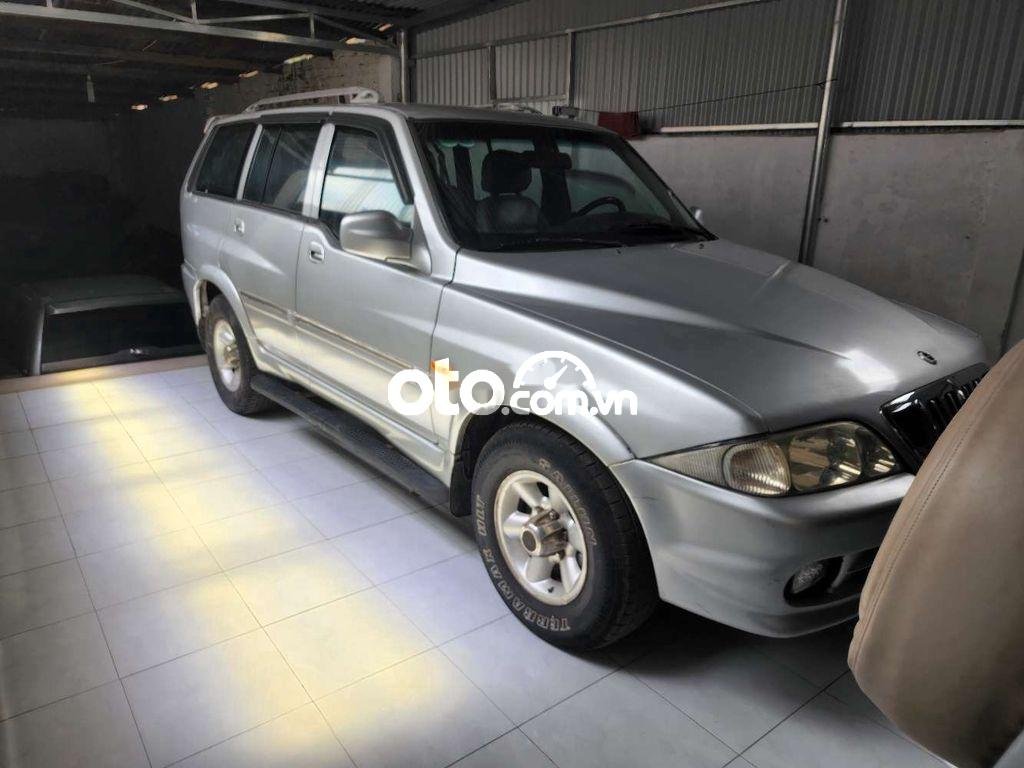 Ssangyong Musso 2003 - Màu bạc, nhập khẩu nguyên chiếc