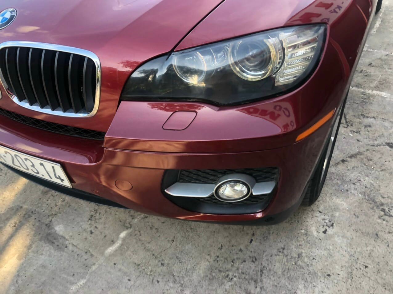 BMW X6 2008 - Màu đỏ, xe nhập giá ưu đãi