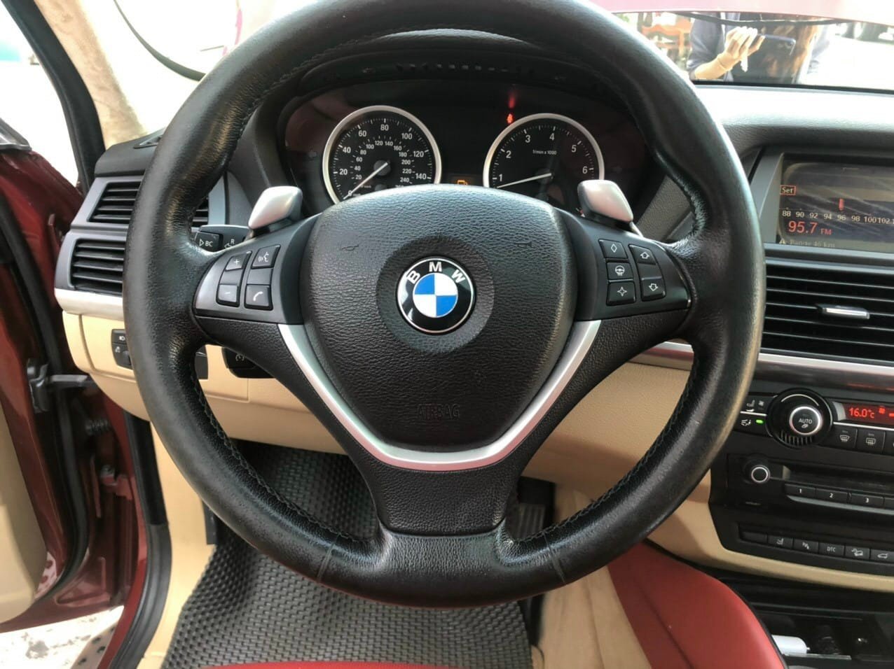 BMW X6 2008 - Màu đỏ, xe nhập giá ưu đãi