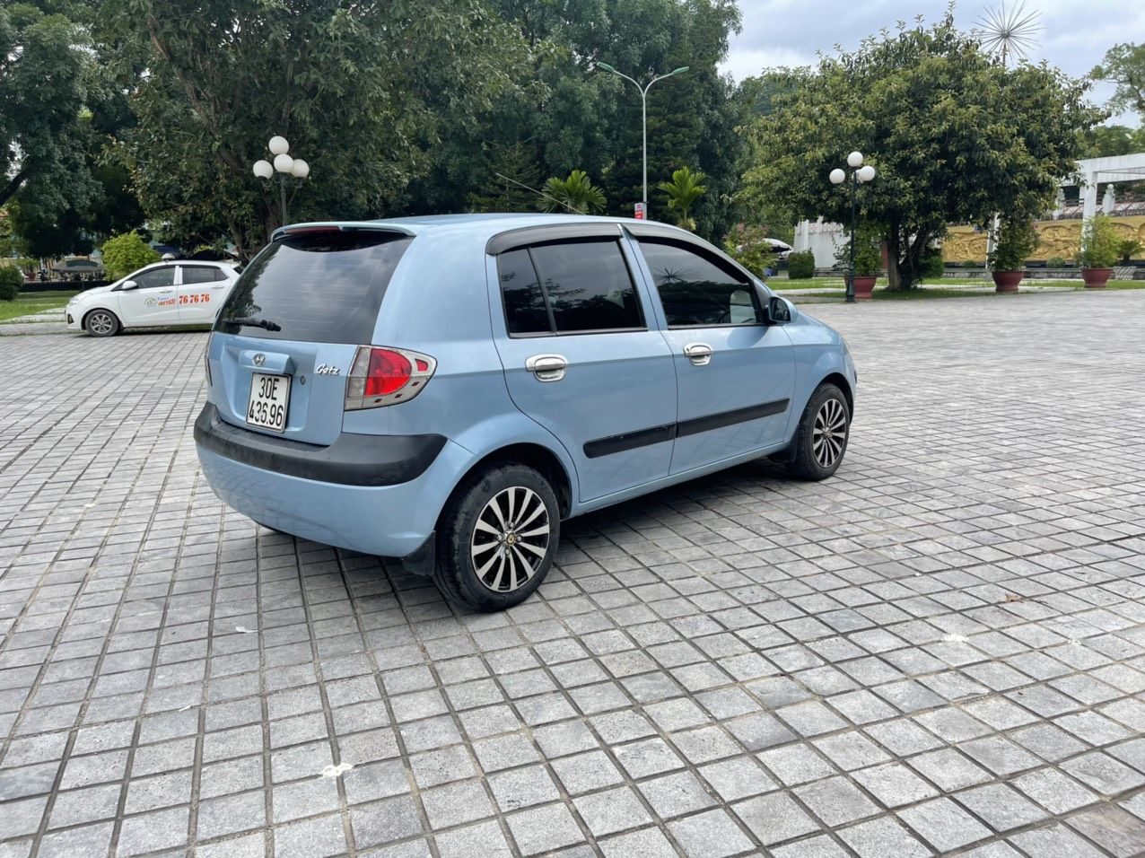 Hyundai Getz 2010 - Xe màu xanh