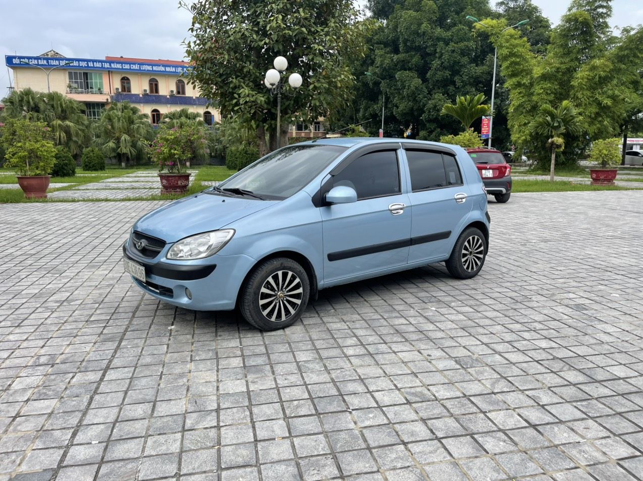 Hyundai Getz 2010 - Xe màu xanh