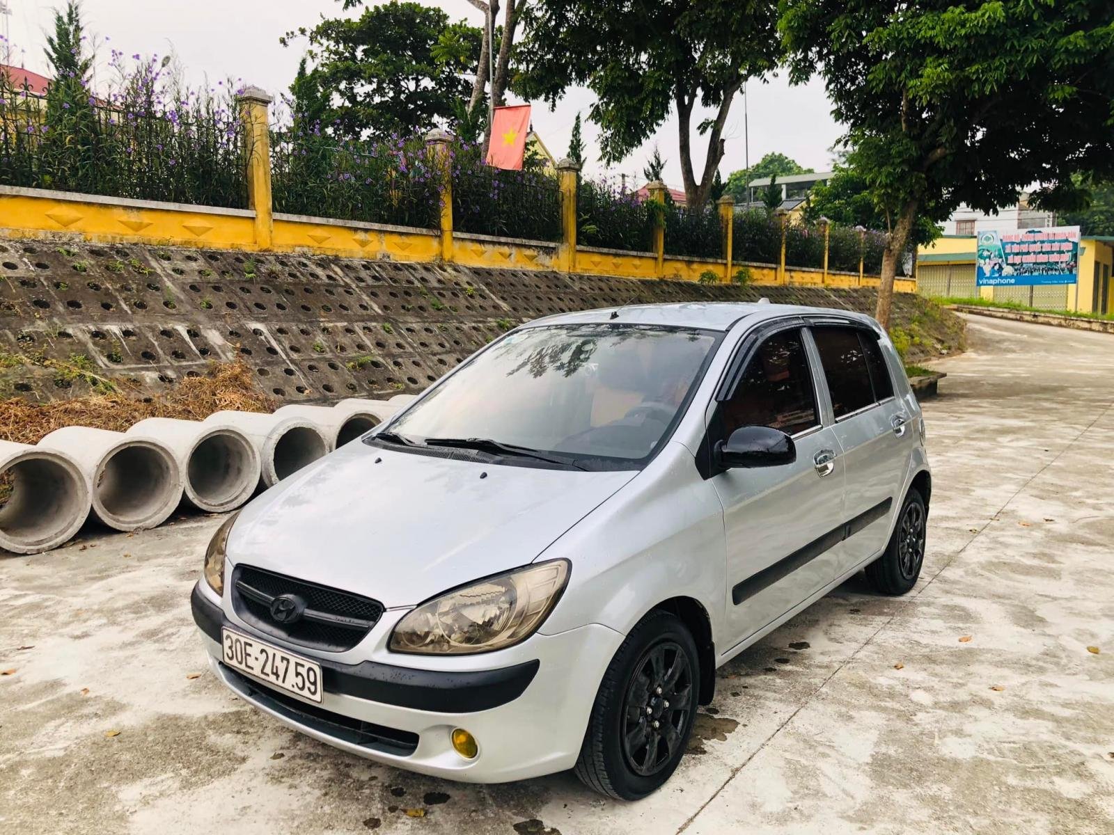 Hyundai Getz 2009 - Màu bạc