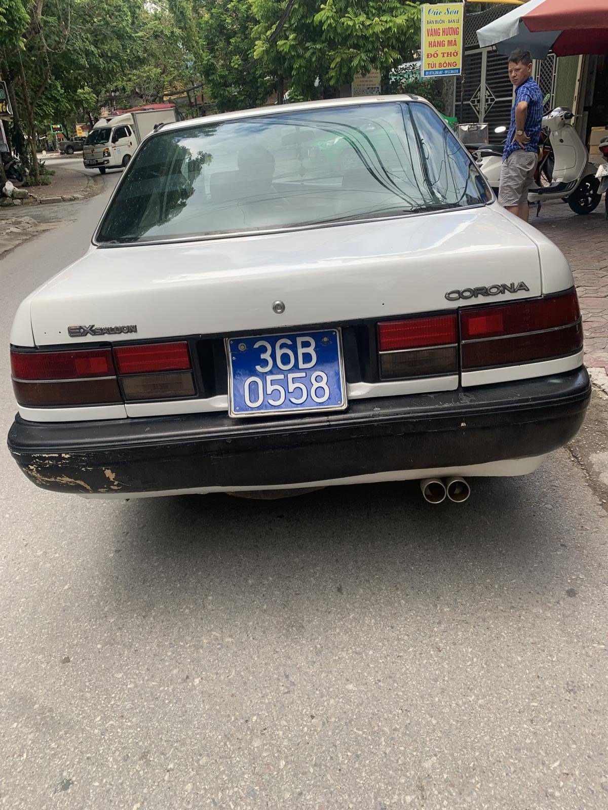 Toyota Corona 1992 - Bán xe màu trắng