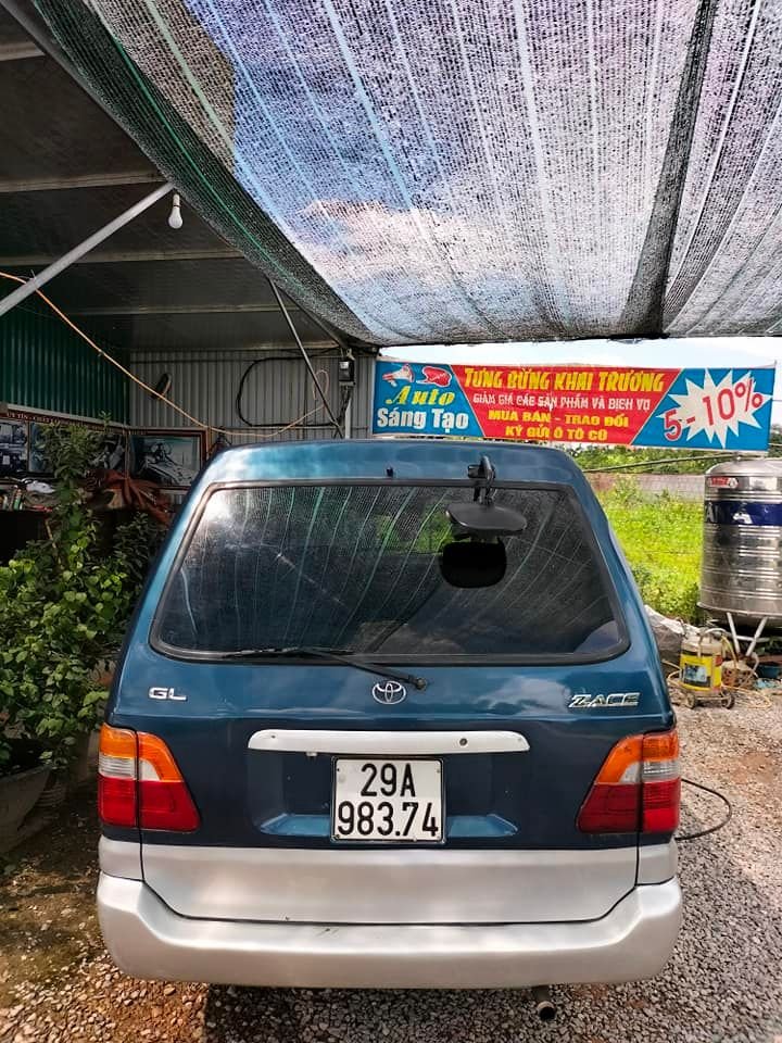 Toyota Zace 2000 - Xe màu xanh lam, 106 triệu