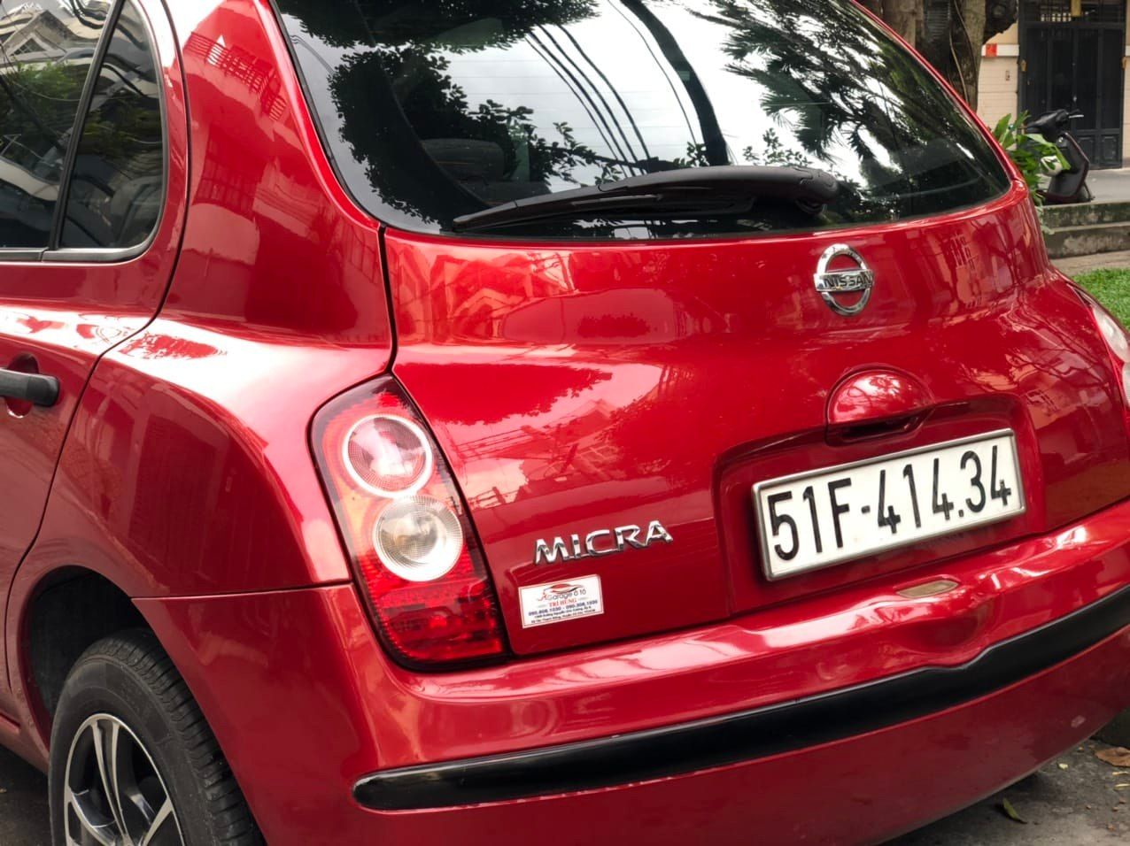 Nissan Micra 2005 - Màu đỏ, xe nhập, giá 230tr