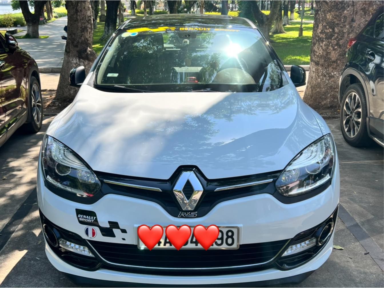 Renault Megane 2015 - Xe màu trắng