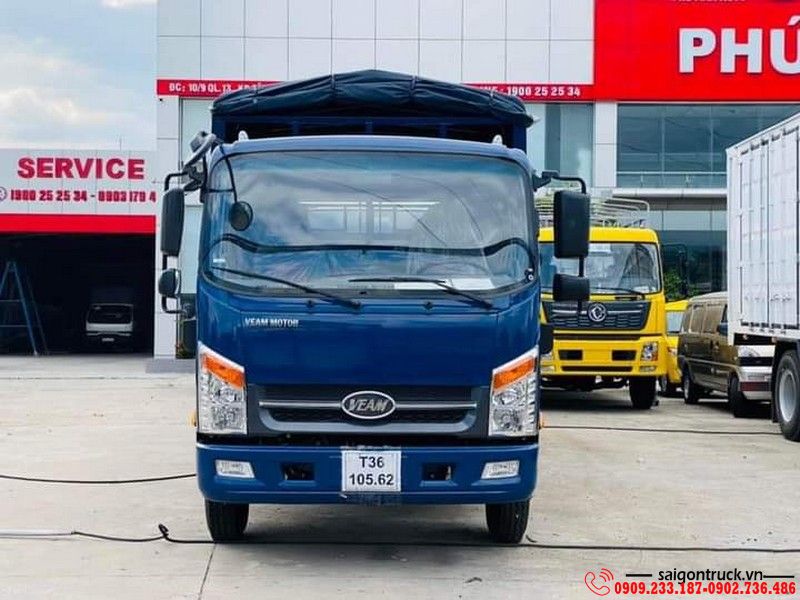 Xe tải 2,5 tấn - dưới 5 tấn 2022 - Bán Xe Tải 3T5 Thùng 6M Động Cơ Isuzu Chính Hãng 