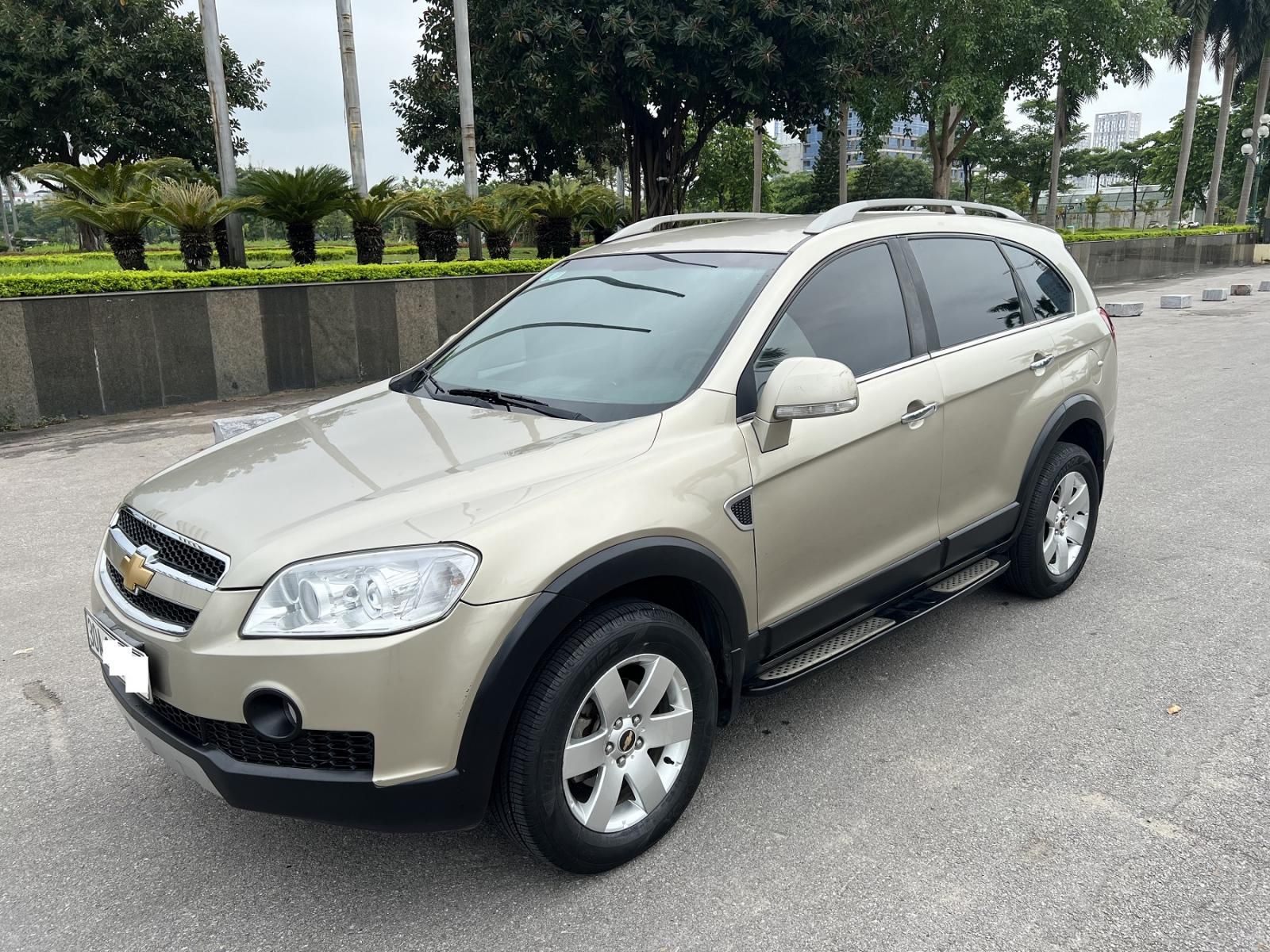 Chevrolet Captiva 2008 - Bán xe màu vàng cát