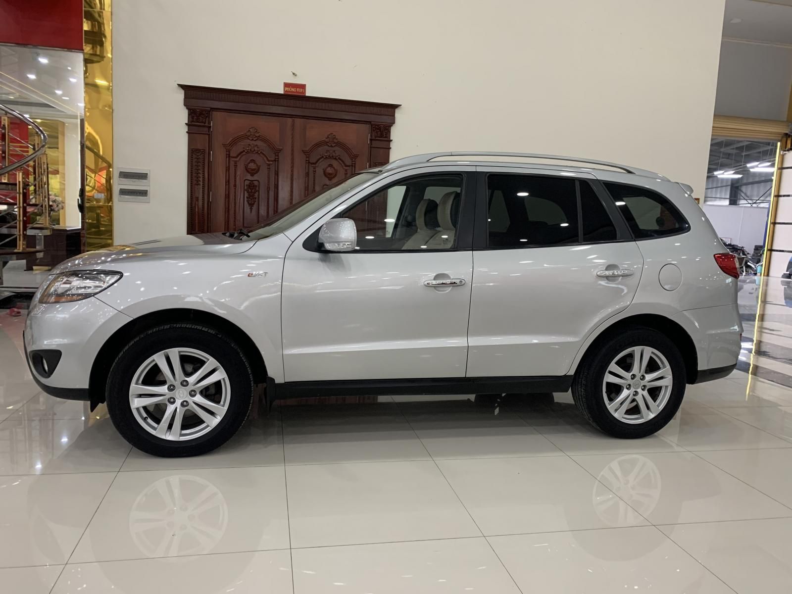 Hyundai Santa Fe 2009 - Màu bạc, xe nhập