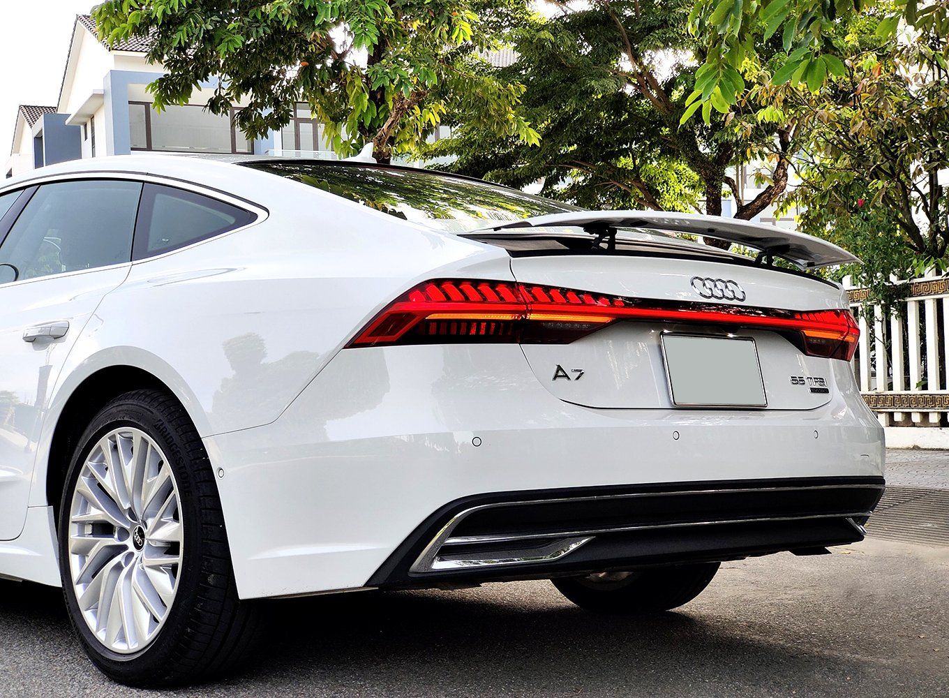 Audi A7 2021 - Model 2022 màu trắng siêu lướt