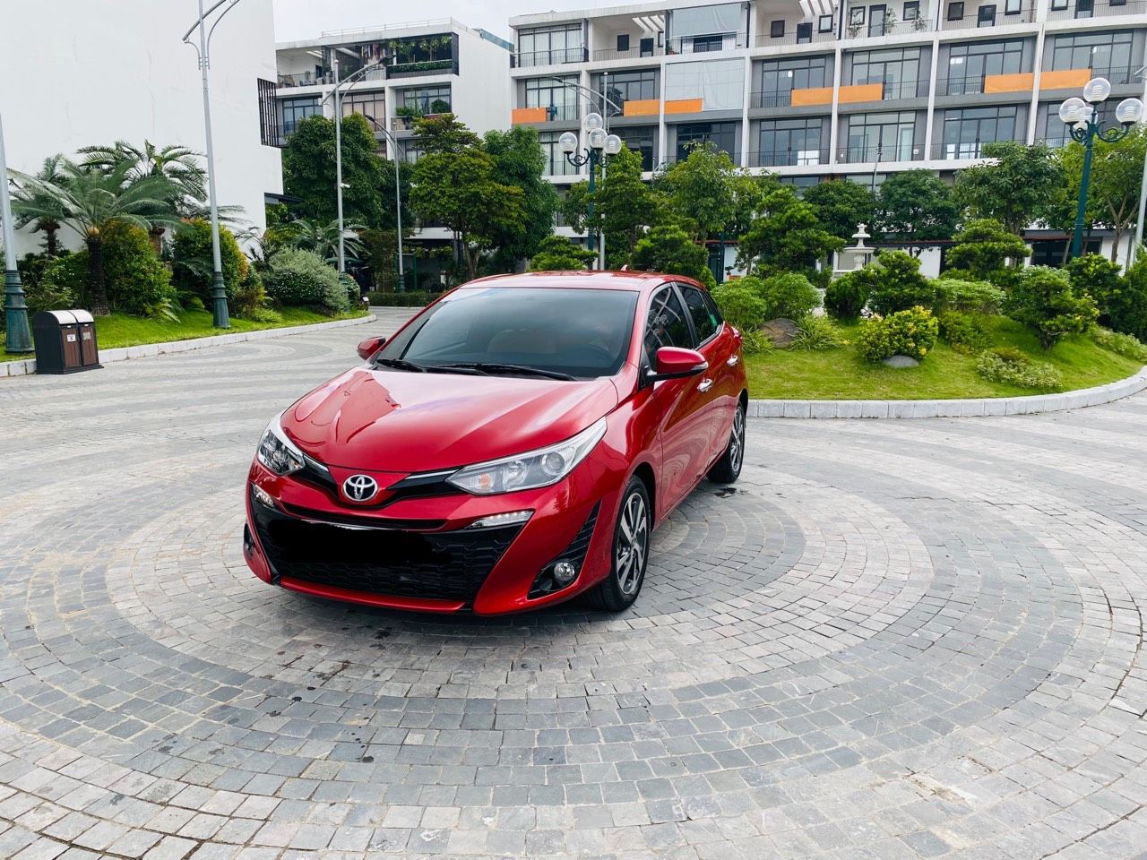 Toyota Yaris 2019 - Màu đỏ, nhập khẩu nguyên chiếc