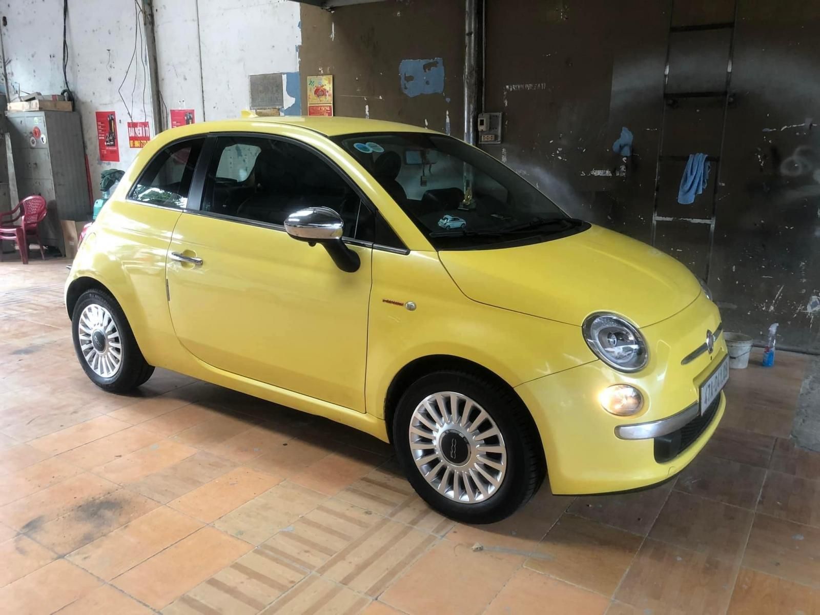 Fiat 500 2009 - Màu vàng, xe nhập, giá cực tốt