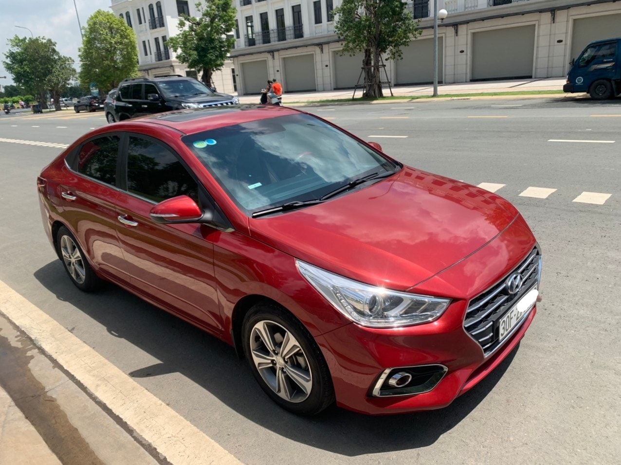 Hyundai Accent 2018 - Màu đỏ