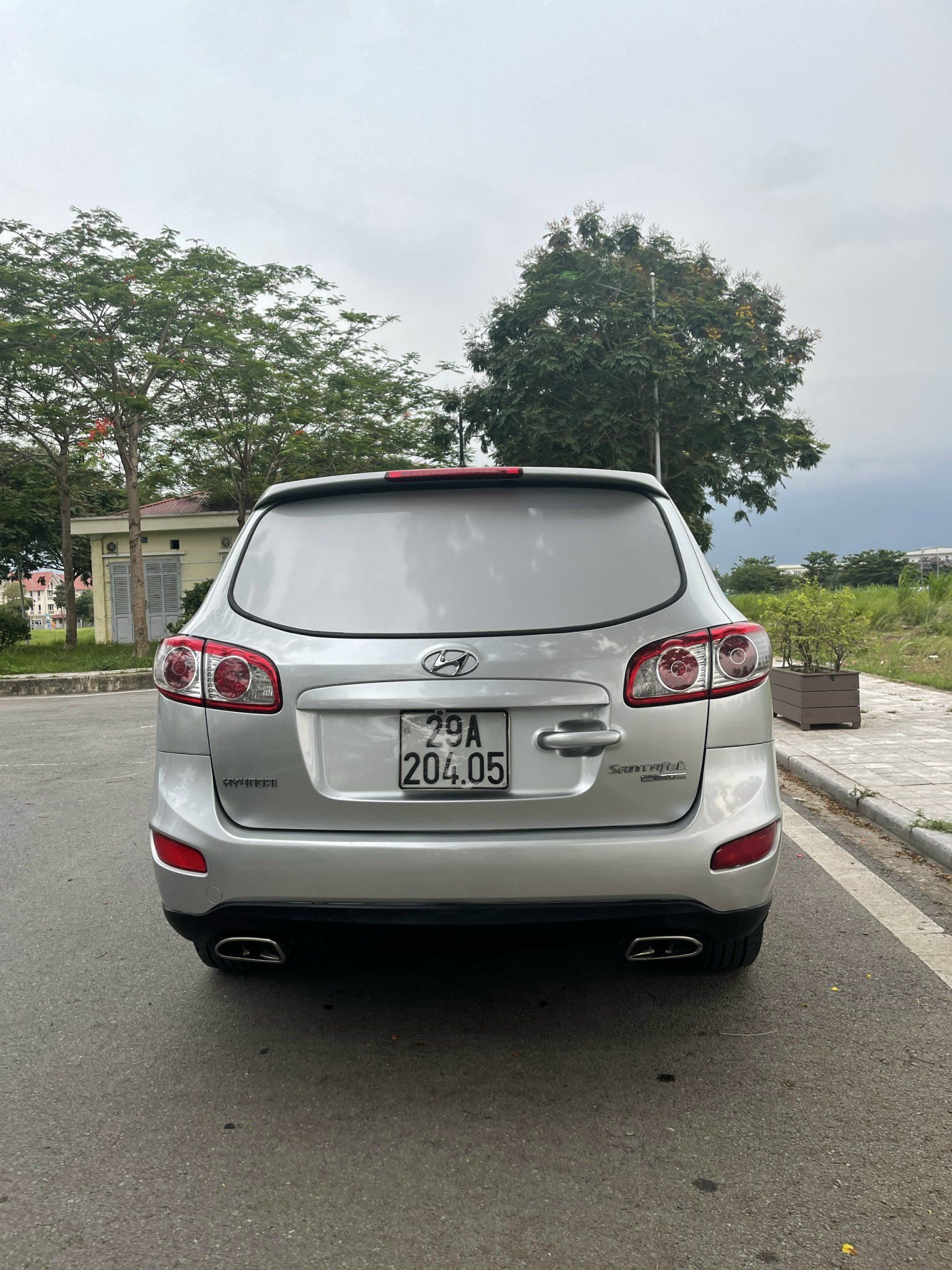 Hyundai Santa Fe 2010 - Màu bạc