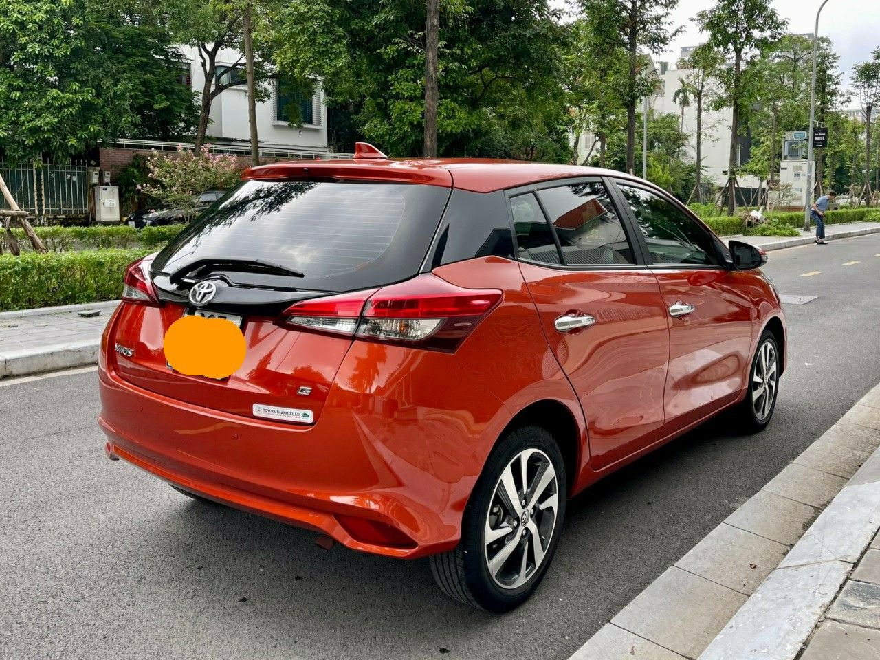 Toyota Yaris 2019 - Màu đỏ, xe nhập, giá 600tr