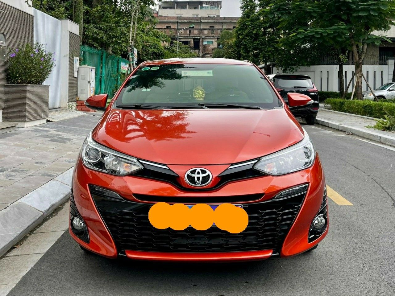 Toyota Yaris 2019 - Màu đỏ, xe nhập, giá 600tr