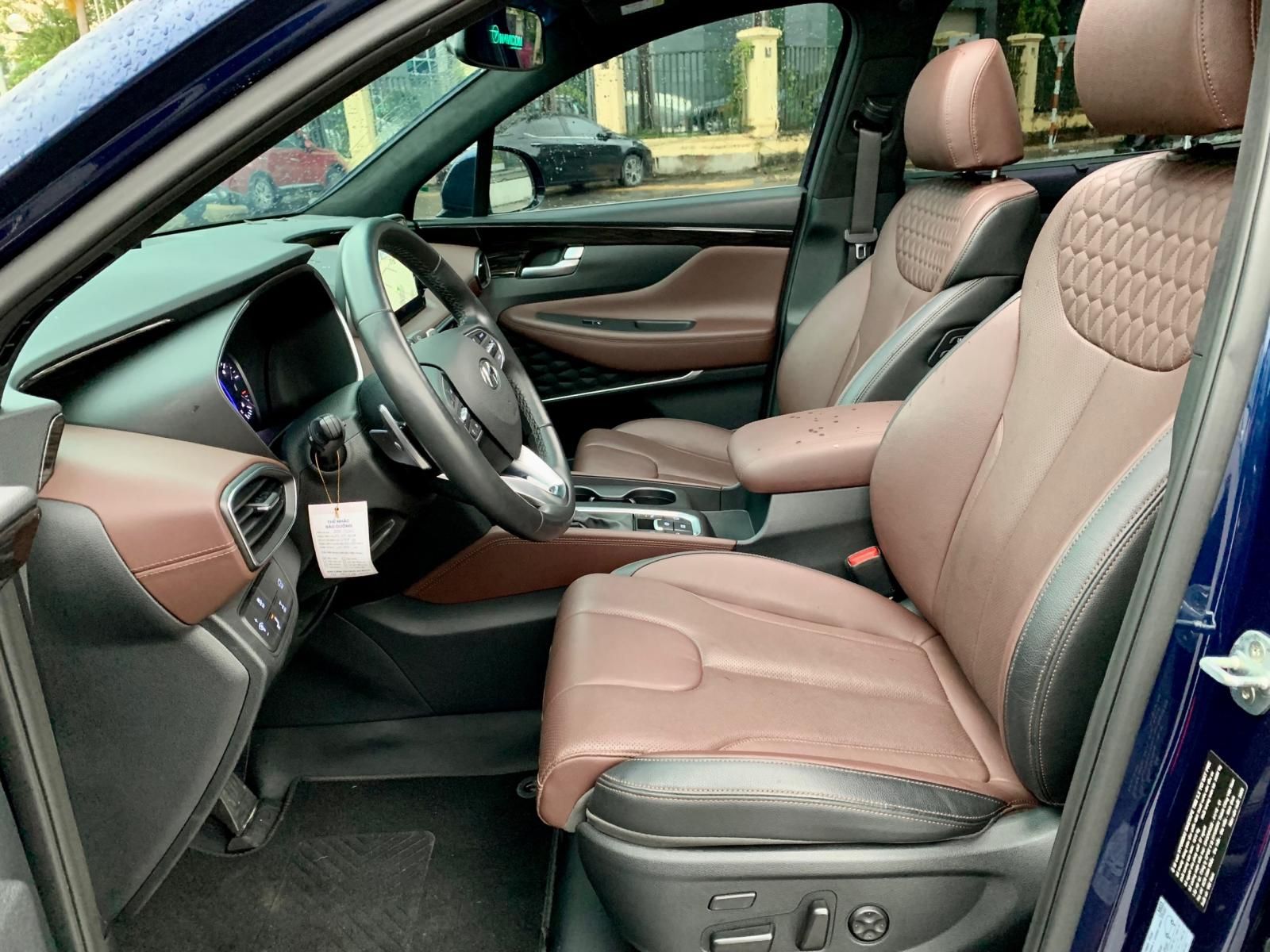 Hyundai Santa Fe 2020 - Màu xanh, bao check, tặng thẻ chăm xe 1 năm