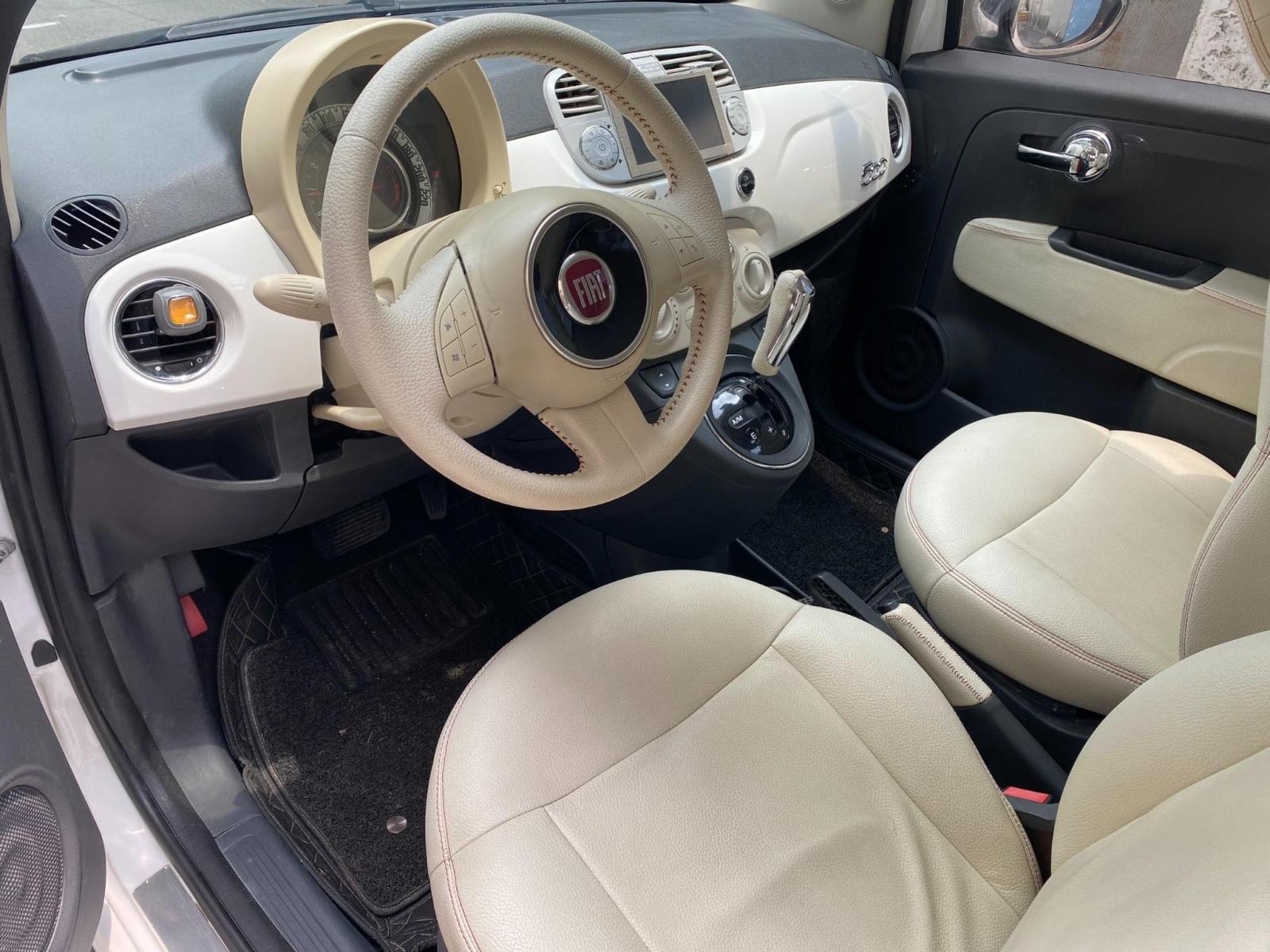 Fiat 500 2010 - Bán xe Fiat đời 2010, màu trắng, nhập khẩu 