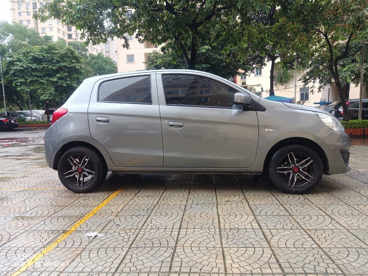 Mitsubishi Mirage 2018 - Màu xám, nhập khẩu xe gia đình, giá cực tốt