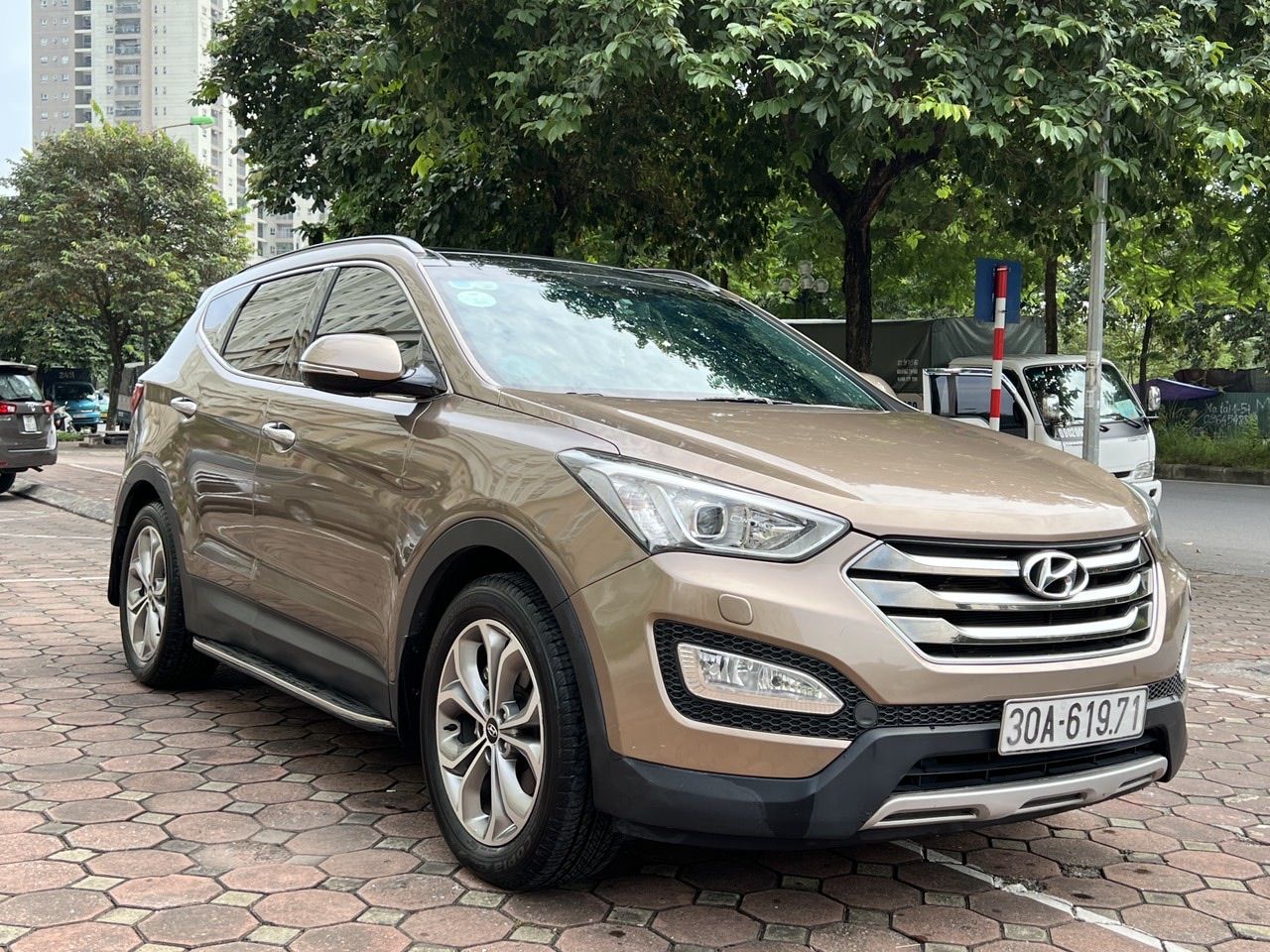 Hyundai Santa Fe 2015 - Bản full, siêu lướt như mới