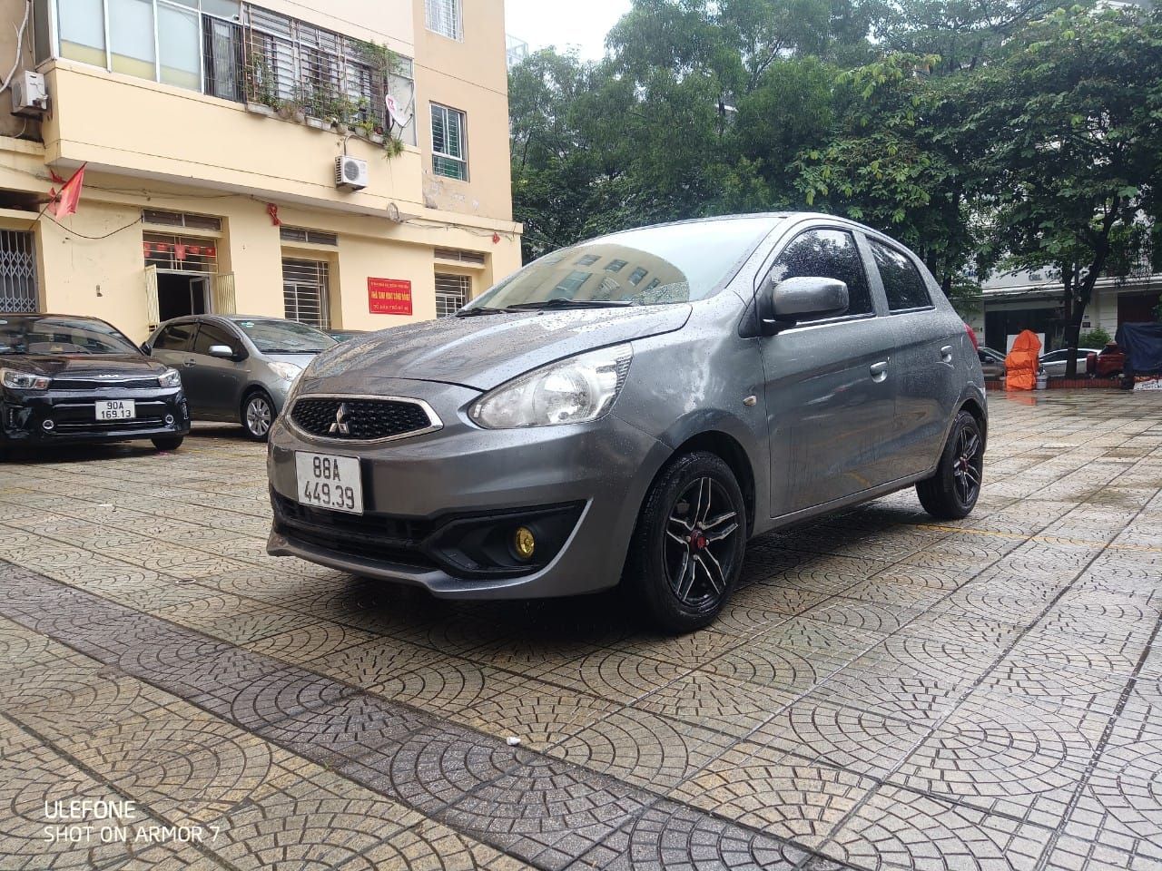 Mitsubishi Mirage 2018 - Màu xám, nhập khẩu xe gia đình, giá cực tốt