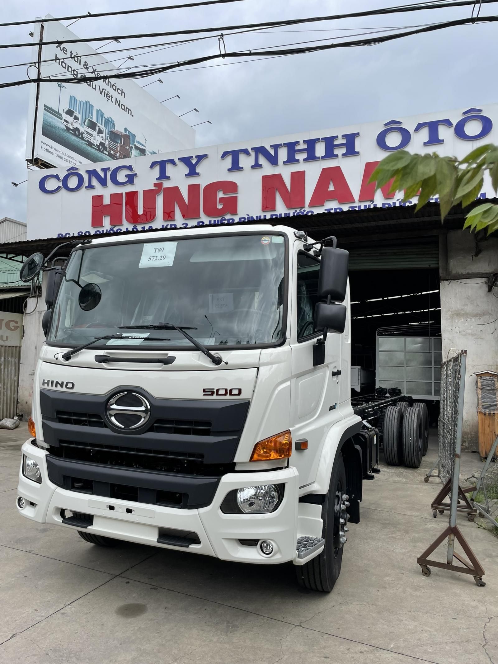 Hino FL 2022 - Xe tải Hino 15 tấn - thùng mui bạt - 9m4