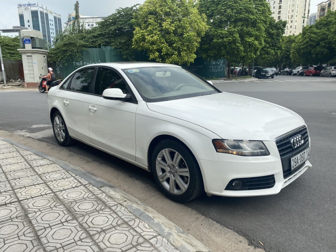 Audi A4 2009 - Màu trắng, nhập khẩu