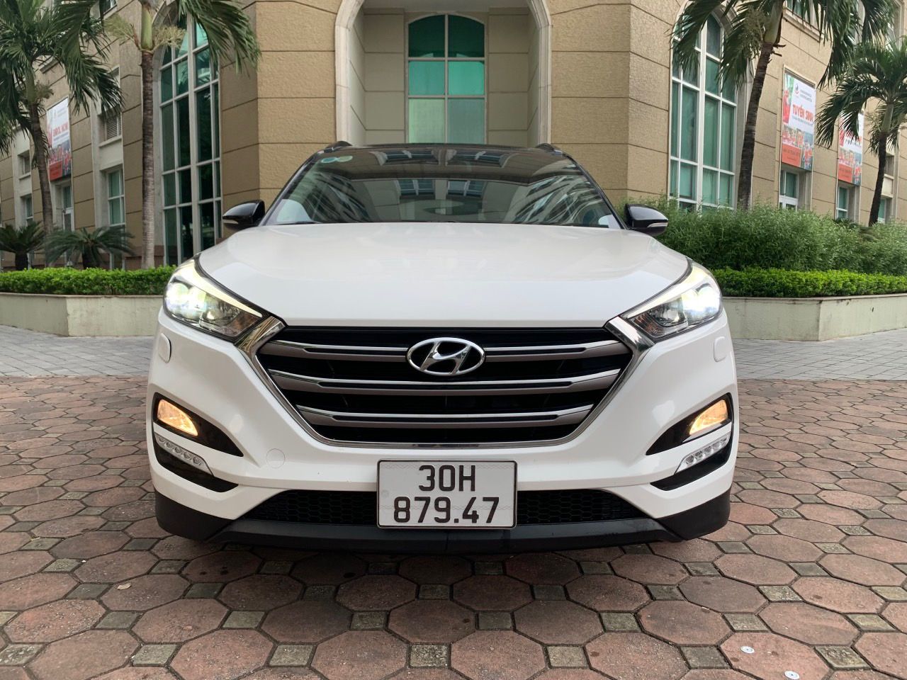 Hyundai Tucson 2017 - Bán xe màu trắng